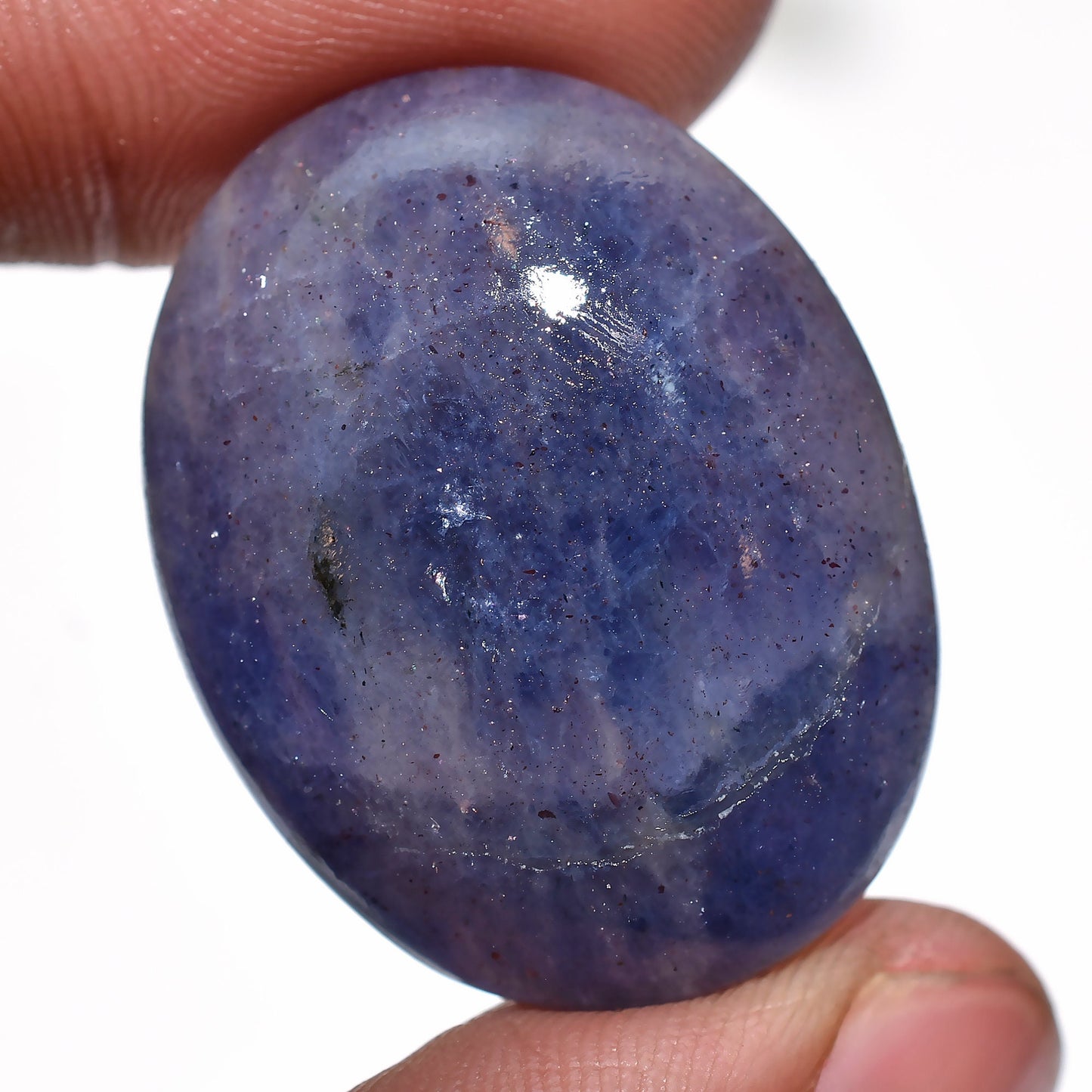 Top Quality Blue Iolite Cabochons – Mixed Shape Loose Stones for Jewelry Making