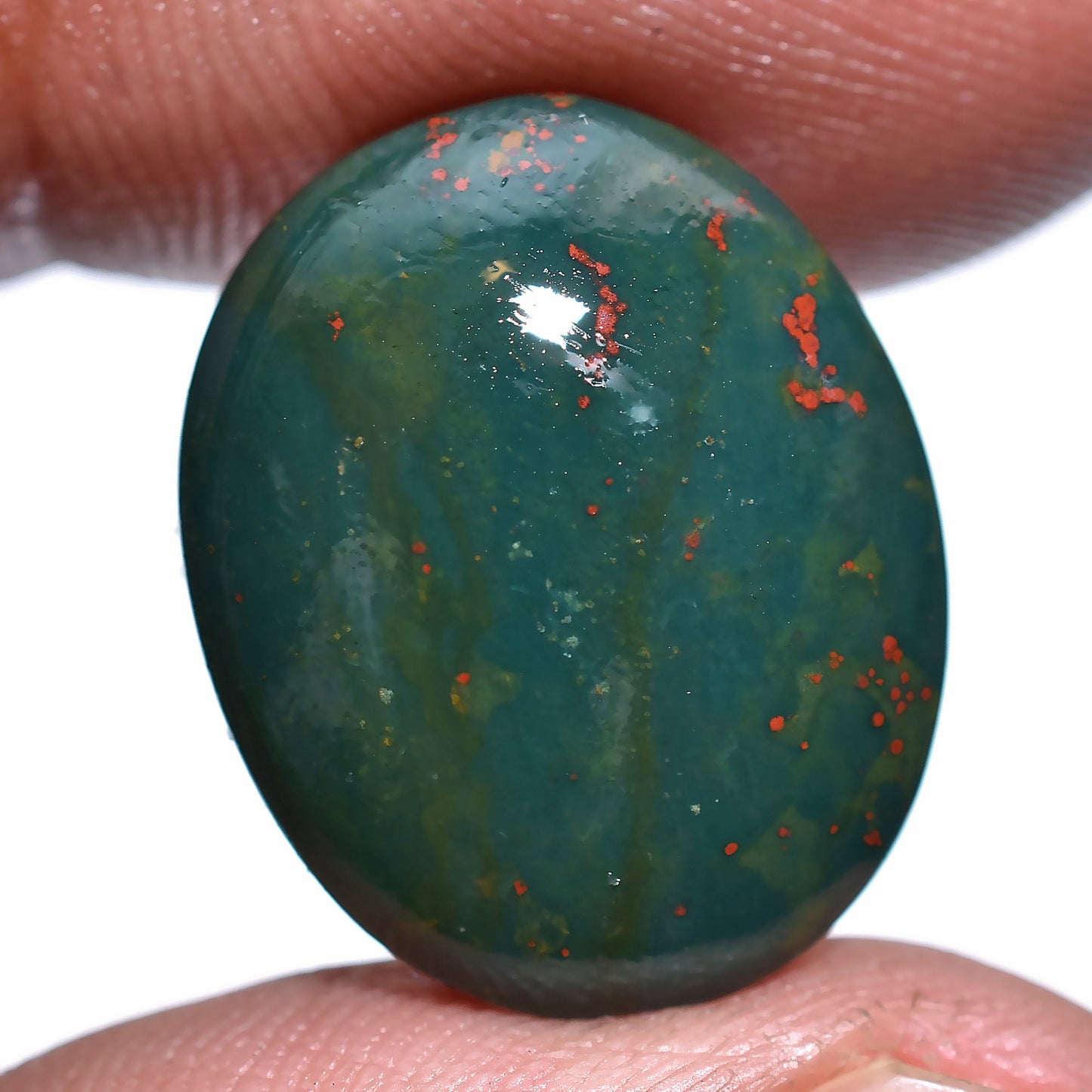 AAA Quality Bloodstone Gemstone – Designer Bloodstone Cabochon, Loose Gemstone for Jewelry Making, Gift for Her