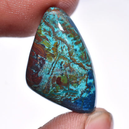 Natural Shattuckite Cabochon – Hand-Polished Gemstone in Mixed Shapes