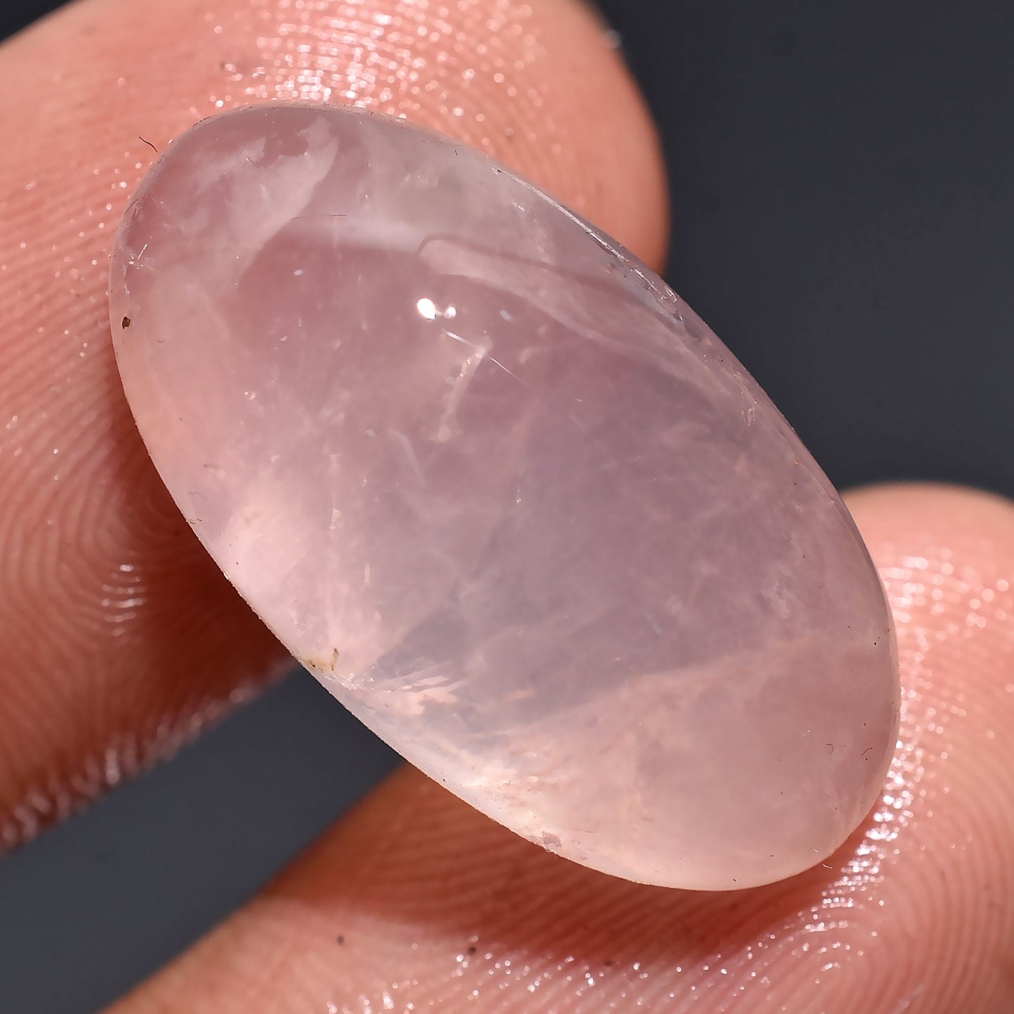 Charming Pink Rose Quartz Cabochons - Oval & Pear Loose Rose Quartz for Pendant Making