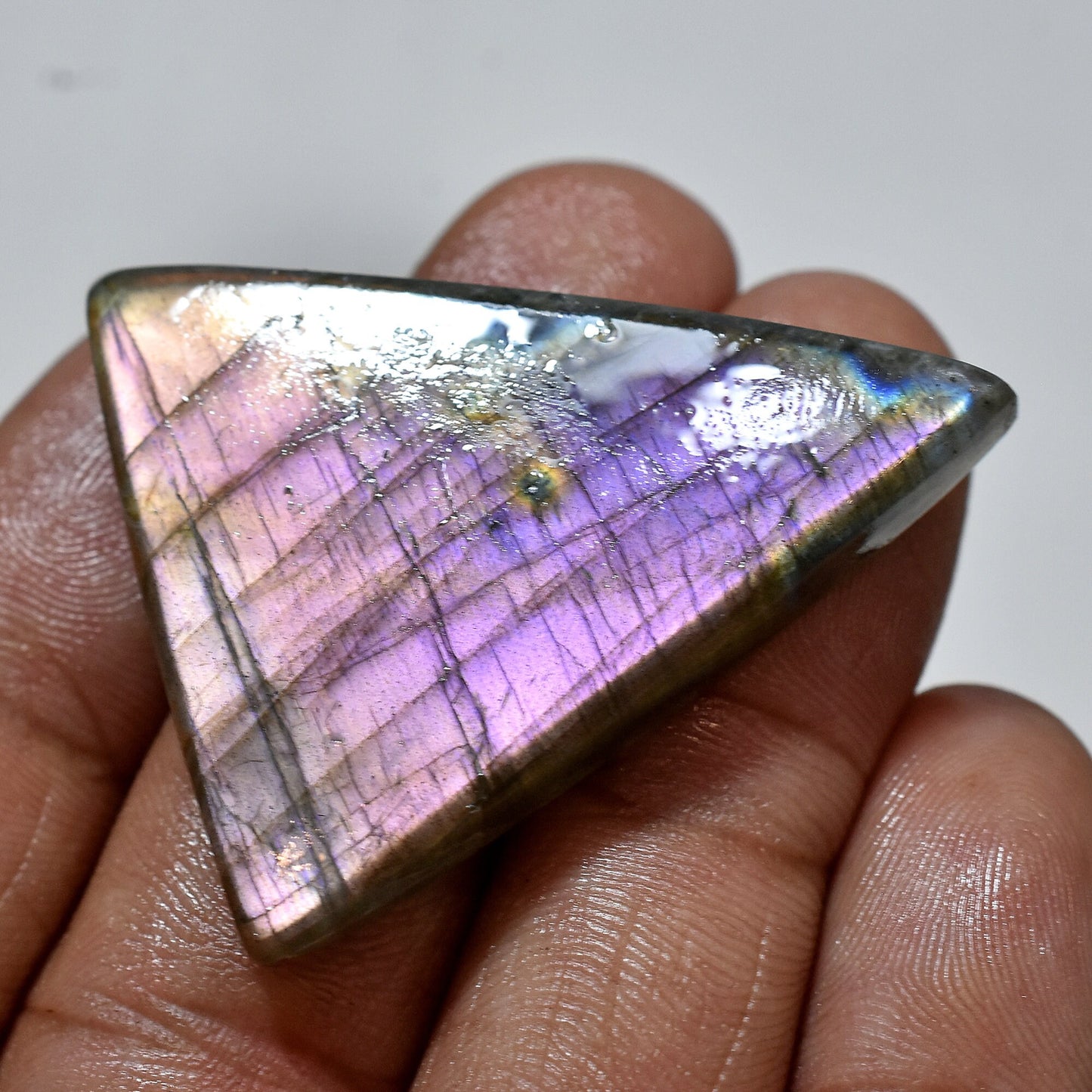 Flashy Purple Fire Labradorite Cabochon, Mix Shape Labradorite, Purple Labradorite, Labradorite Gemstone, Healing Crystal, Magical Stone