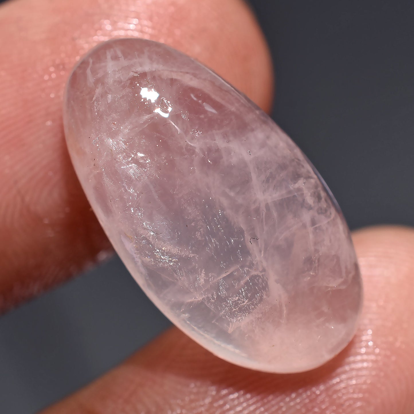 Quality Natural Pink Rose Quartz Loose Cabochons - Ideal for Jewelry Gifts