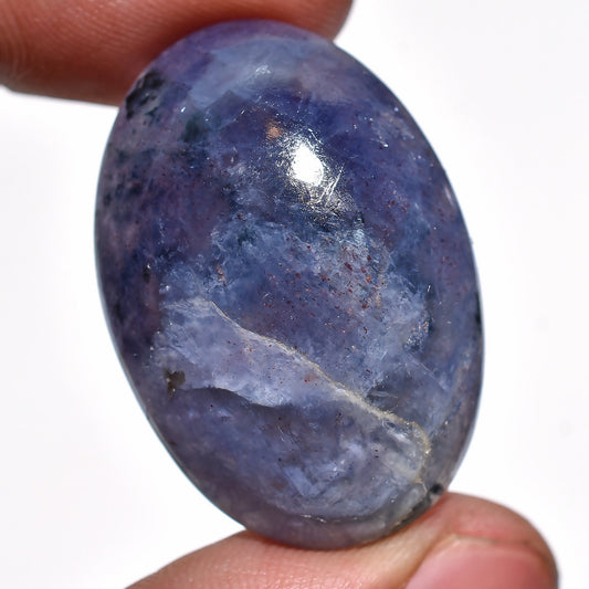 Beautiful Blue Iolite Cabochon – Loose Mixed Shape Gemstones