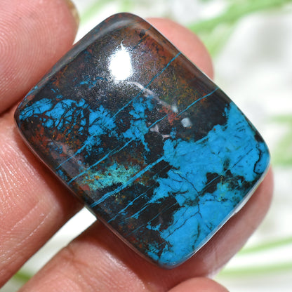 Mix Shaped Shattuckite Azurite Cabochon – Vibrant Blue Loose Gemstone