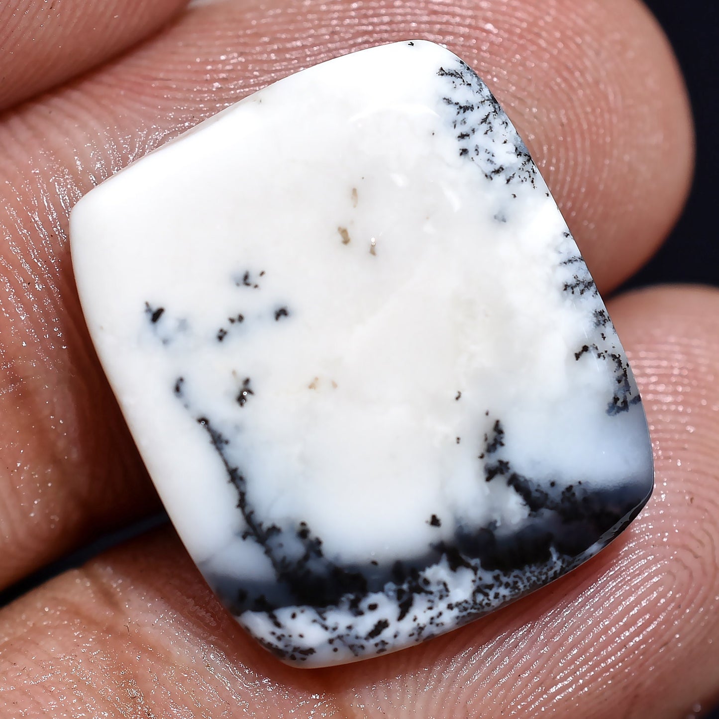 100% Natural Dendrite Opal Gemstone – Wholesale Loose Mix Shape Cabochons