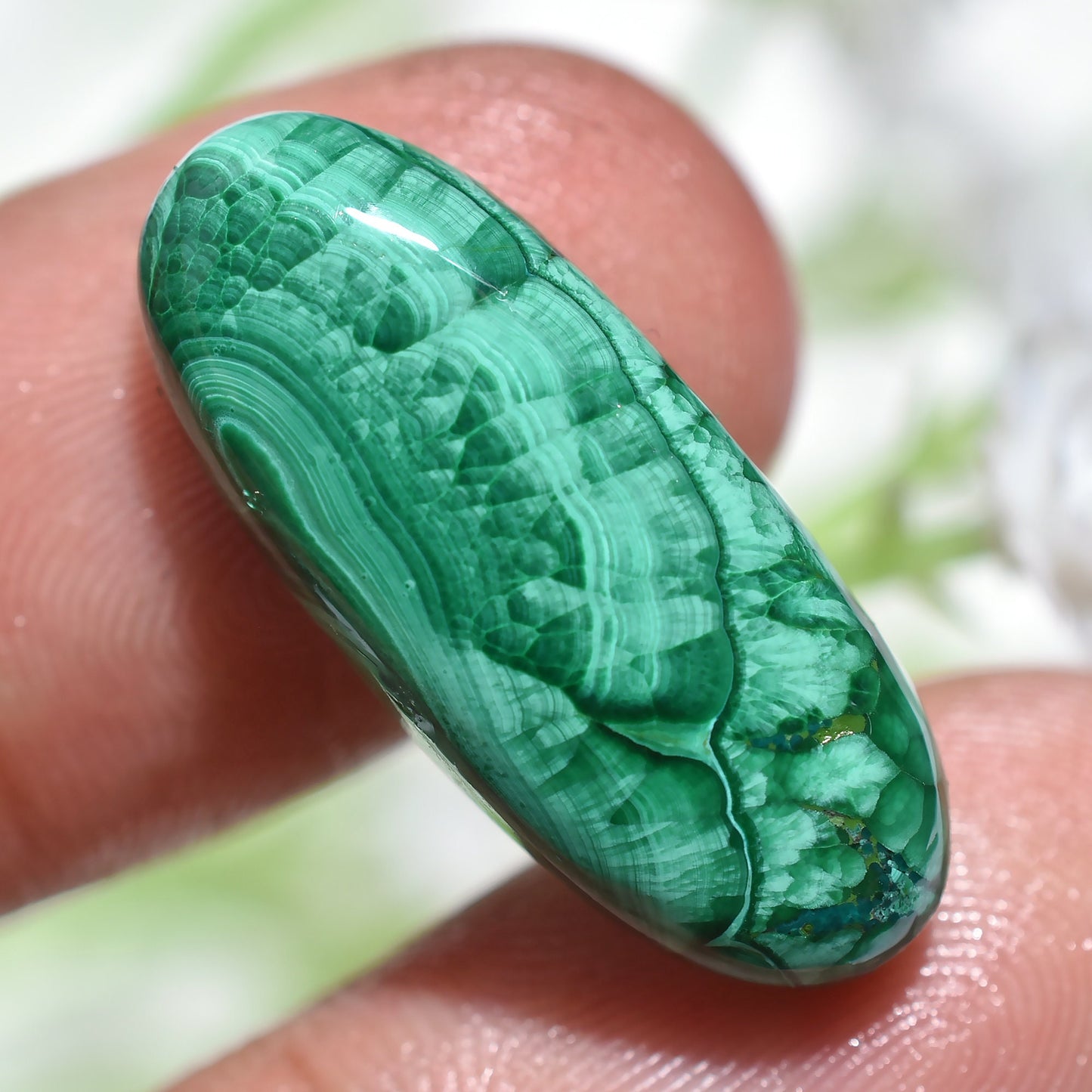 Green Malachite Mix Shape Cabochon – Natural Flatback Green Malachite Gemstone