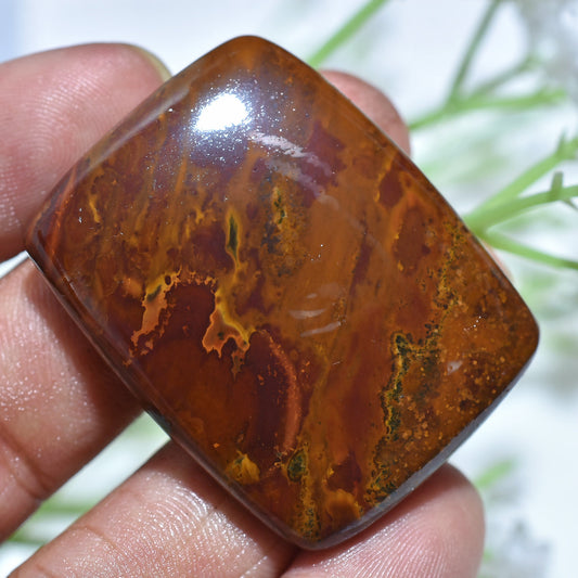 Brown Iron Tiger Eye Palm Stone - Smooth Mixed Shape Tiger Eye Pocket Stone for Custom Jewelry