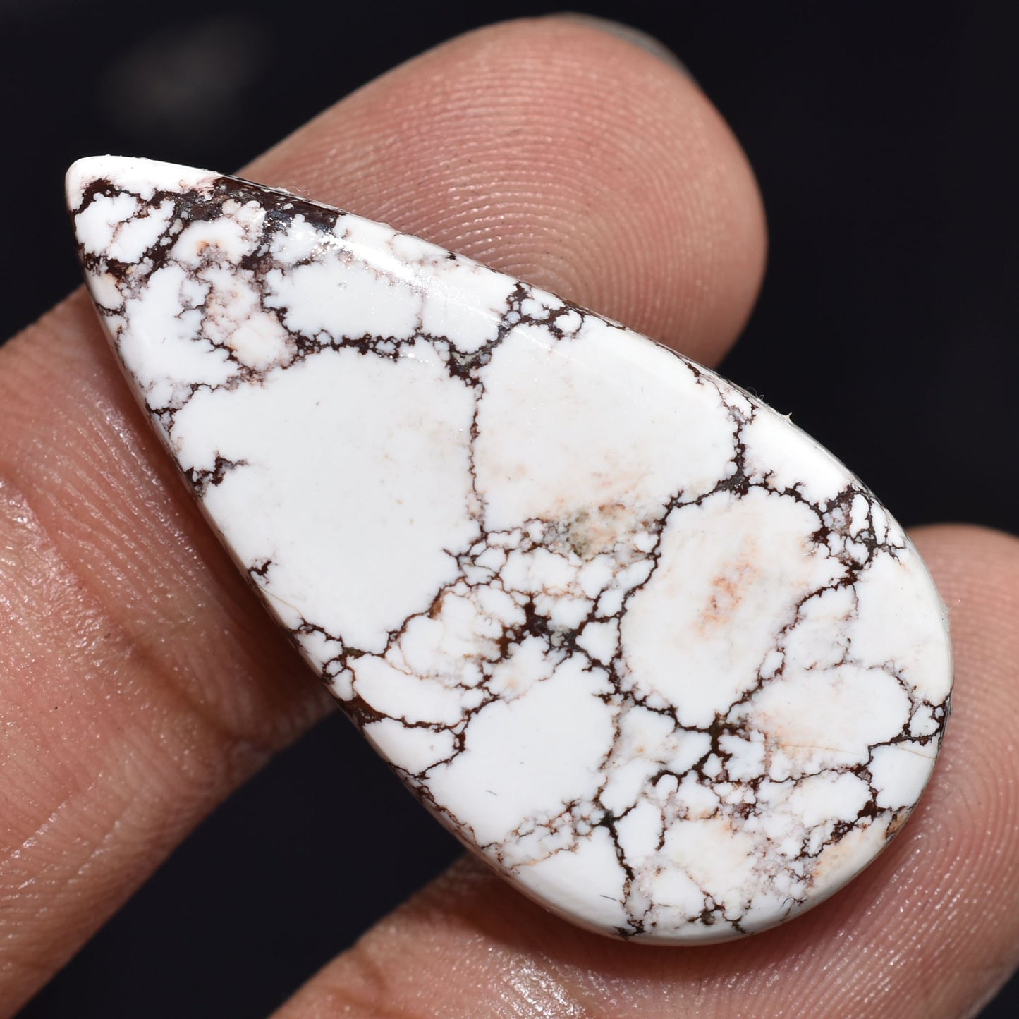 Wild Horse Magnesite Gemstone – Mixed Shape Loose Stones, Smooth Polished Cabs for Pendant Making