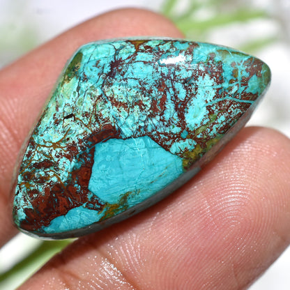 Rare Shattuckite Azurite Cabochon - Loose Healing Crystal for Pendant Making