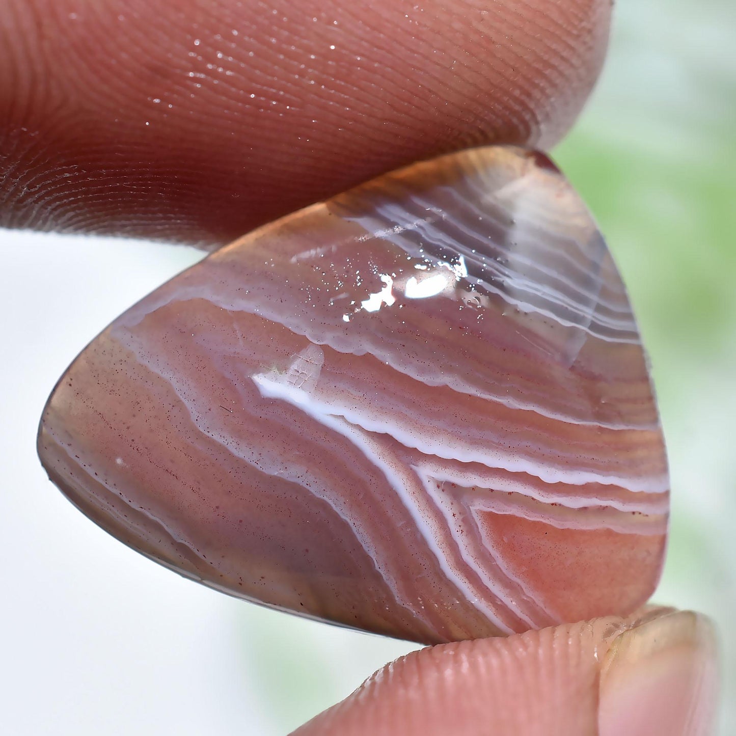 Botswana Agate Gemstones – Fancy Shaped Wholesale Polished Stones for Pendant Making