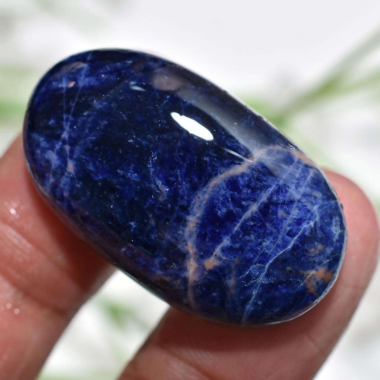 Natural Sodalite Cabochon - Blue Mixed Shape Gemstone for Pendants | Wholesale Crystals