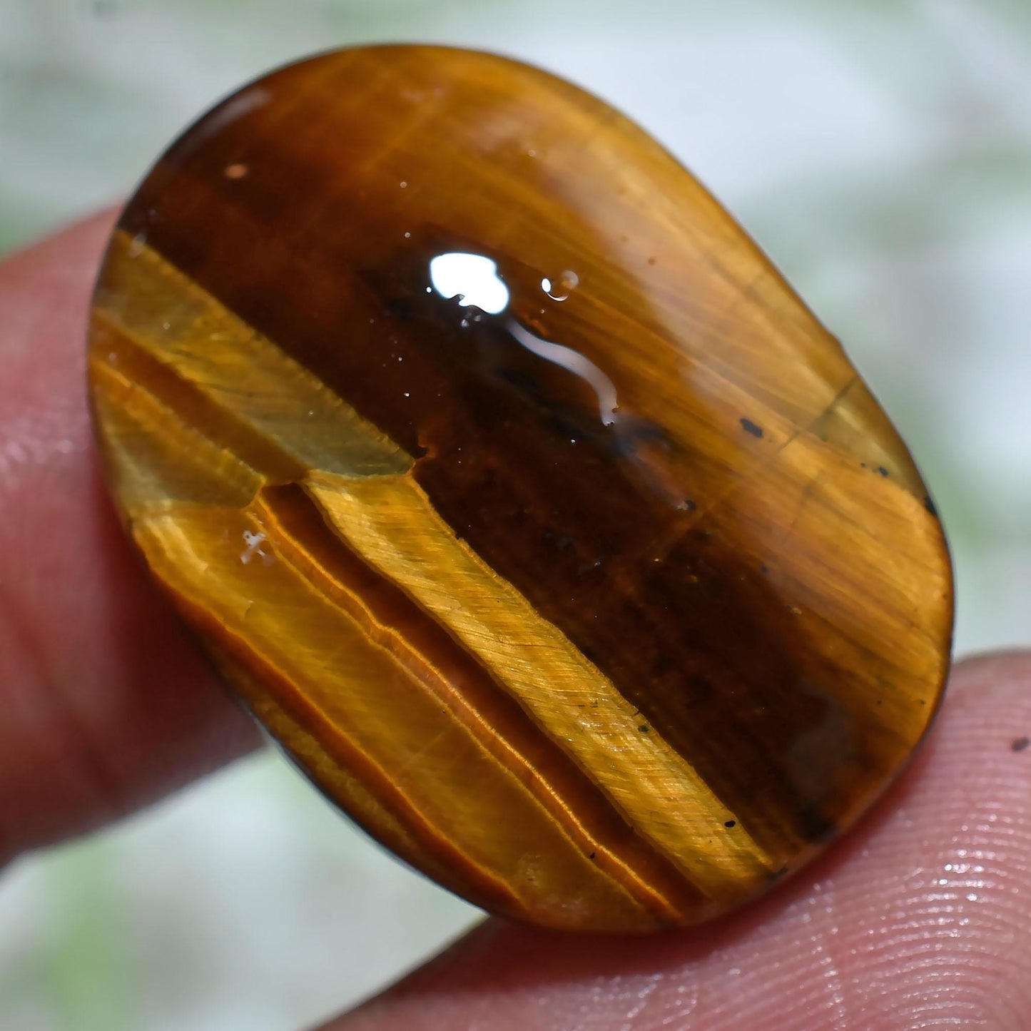 Natural Tiger Eye Cabochon | Mixed Shaped Polished Stones for Jewelry