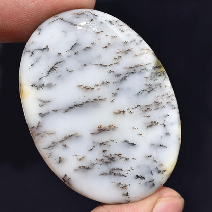 Natural Dendrite Opal Cabochon - Large Dendritic Opal, Mixed Shape Loose Stone