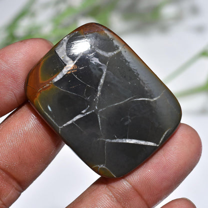 Septarian Cabochon Gemstone – Polished Dragon Stone for Pendant Creation, Unique Wholesale Gem